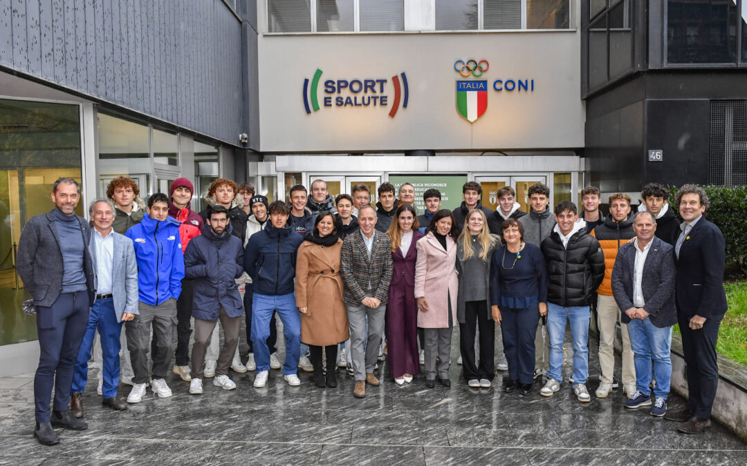 I neopro’ italiani iniziano la loro carriera tra lezioni e l’augurio di un grande campione